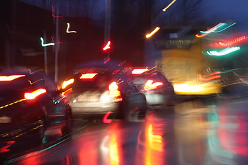 Image showing night traffic