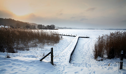 Image showing sunny winter 