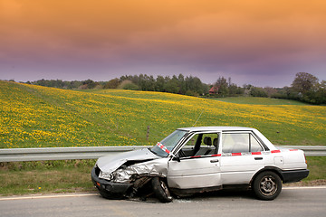 Image showing car crash