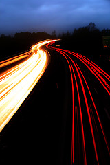 Image showing night traffic