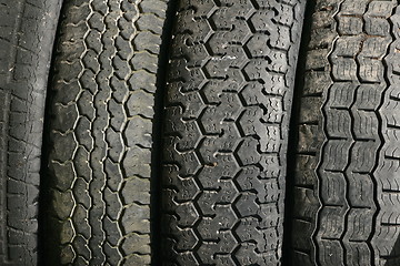 Image showing Car tires