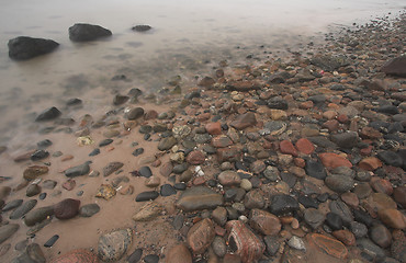 Image showing stone beach