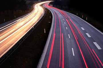 Image showing night traffic