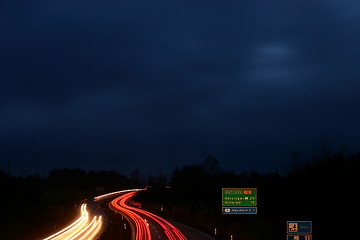 Image showing night traffic