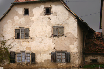 Image showing alsacian village