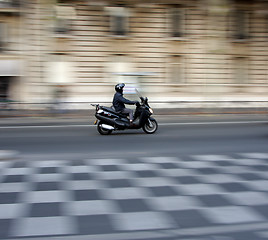 Image showing traffic in paris