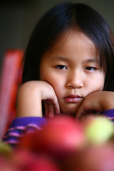 Image showing tired child