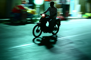 Image showing Motorcycle drive in Greece