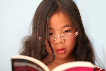 Image showing  child  reading