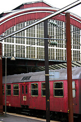 Image showing Train station