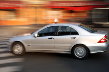 Image showing traffic in paris