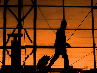 Image showing Airport in Brussels