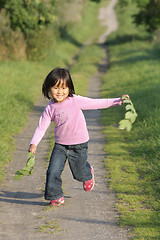 Image showing child outdoor in forest