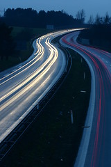 Image showing night traffic