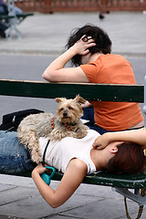 Image showing parisian girl