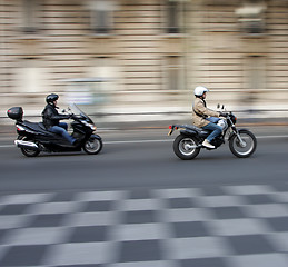 Image showing traffic in paris