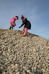 Image showing ocean stones