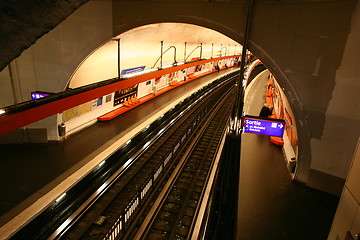 Image showing Metro in Paris