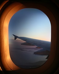 Image showing Airplane wing