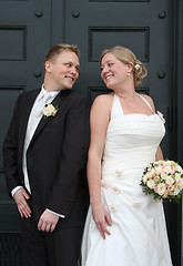 Image showing Just married