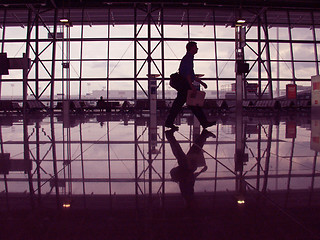 Image showing Airport in Brussels