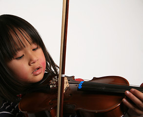 Image showing Violin child