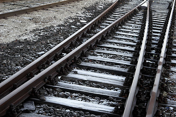 Image showing Railway tracks