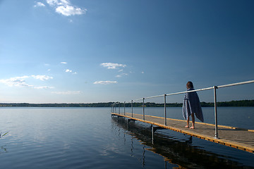 Image showing summer bridge