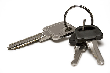 Image showing Three Keys w/ Ring