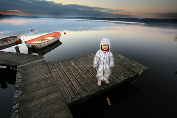 Image showing child in winter