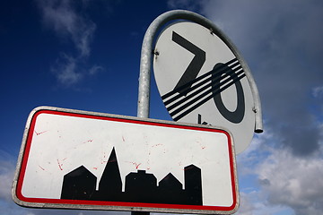 Image showing Traffic signs