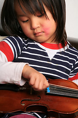 Image showing Violin child