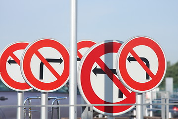 Image showing Traffic signs