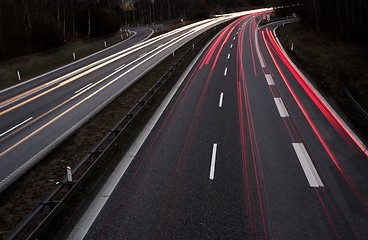 Image showing night traffic