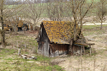 Image showing alsacian village