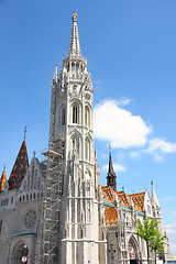 Image showing Matthias church in Budapest, Hungary