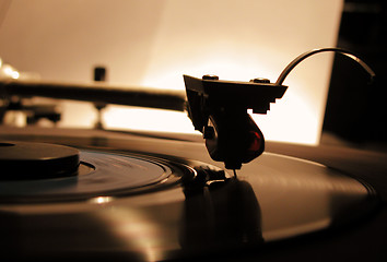 Image showing record player