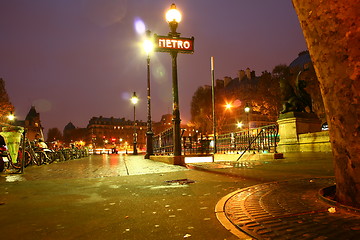 Image showing Metro in Paris