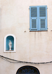 Image showing corsican houses and buildings  