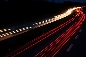 Image showing night traffic