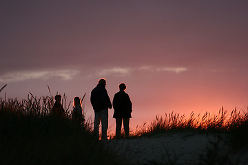 Image showing beach activities