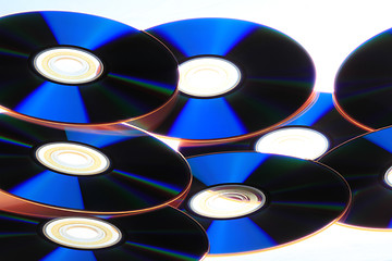 Image showing CD's stack