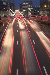 Image showing night traffic