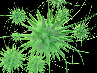 Image showing 3d microbes #4