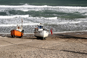 Image showing fishing boats