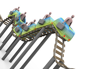 Image showing Business Rollercoaster #4