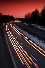 Image showing night traffic