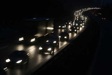 Image showing night traffic