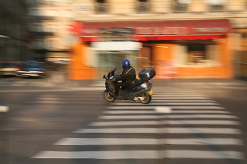 Image showing traffic in paris