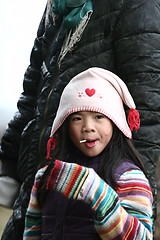 Image showing cute child with hat